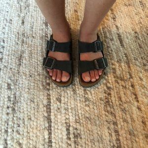 Womens Black Birkenstocks Size 38 / US7